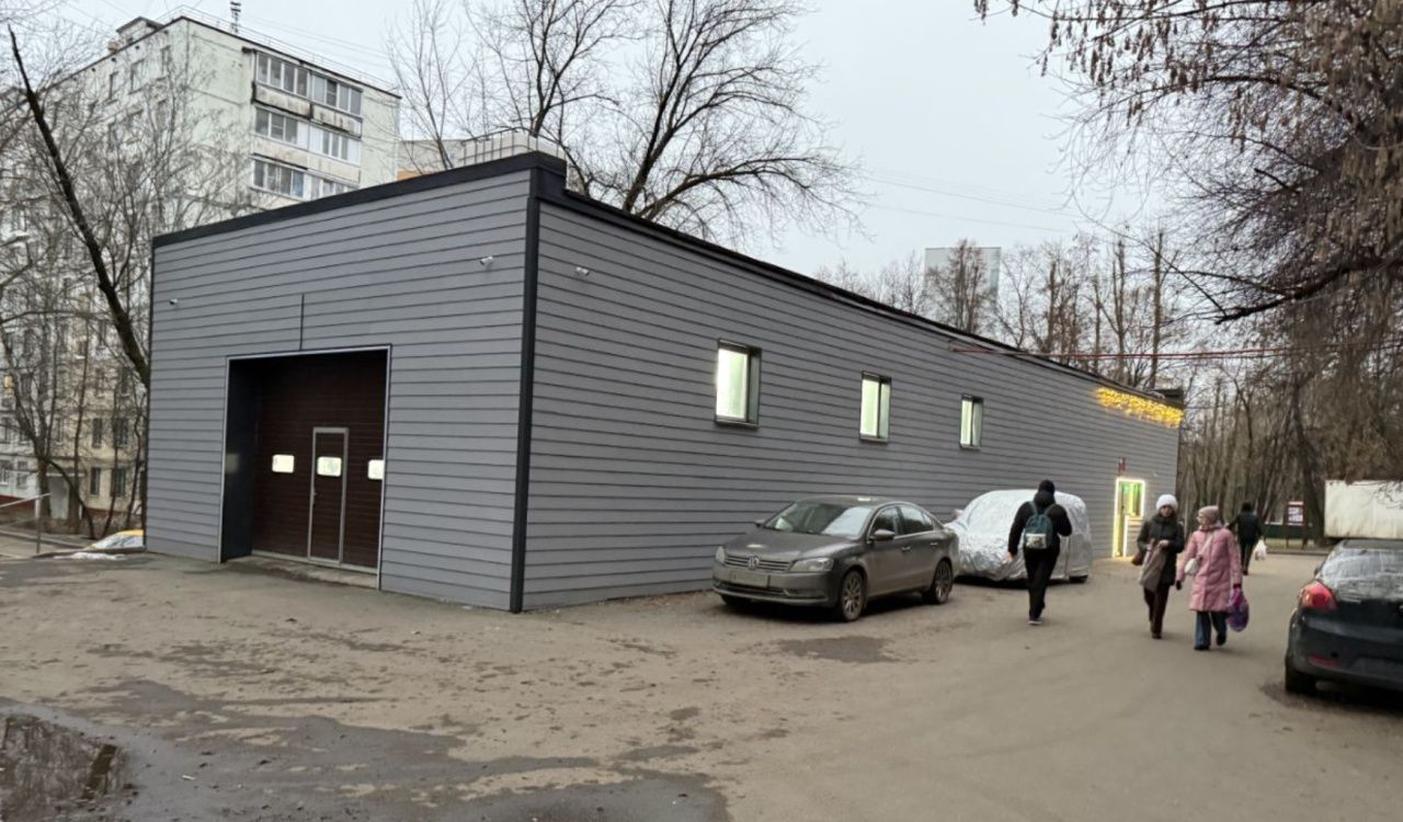 фасад дома, Бизнес-центр Пролетарский 6к2с2 по адресу г Москва, Пролетарский пр-кт, д 6 к 2 стр 2